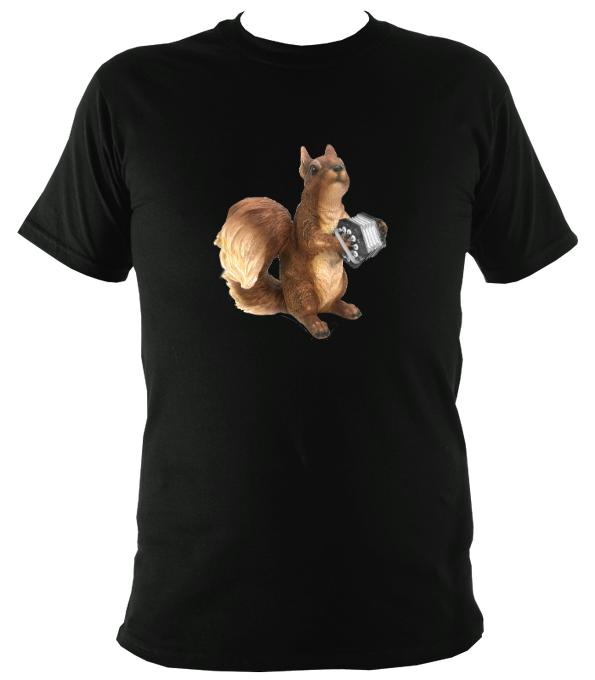 mens squirrel t shirt