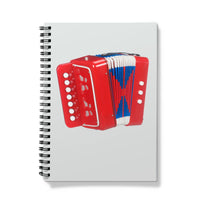 Toy Accordion / Melodeon Notebook