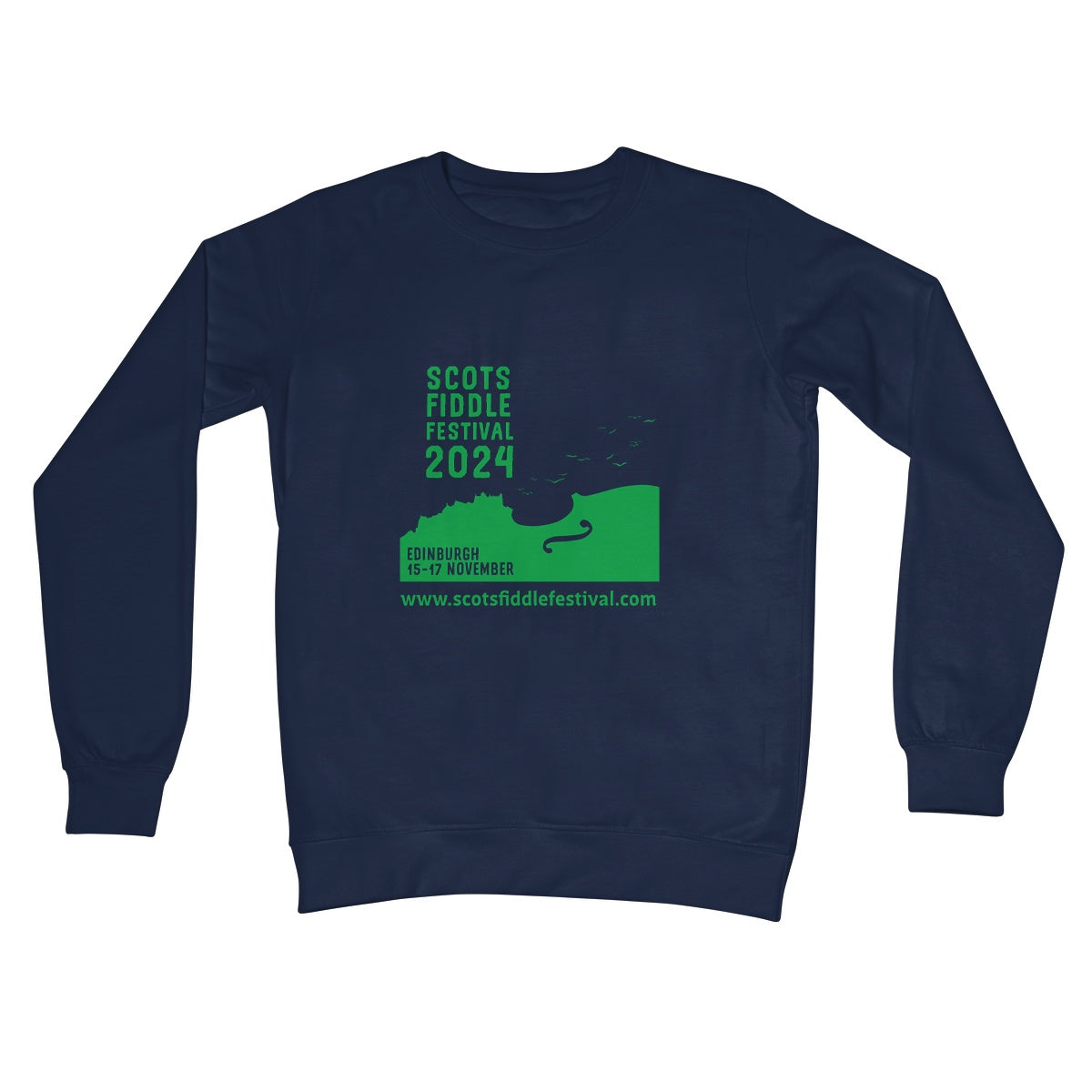 Scots Fiddle Festival 2024 (large Logo) Sweatshirt