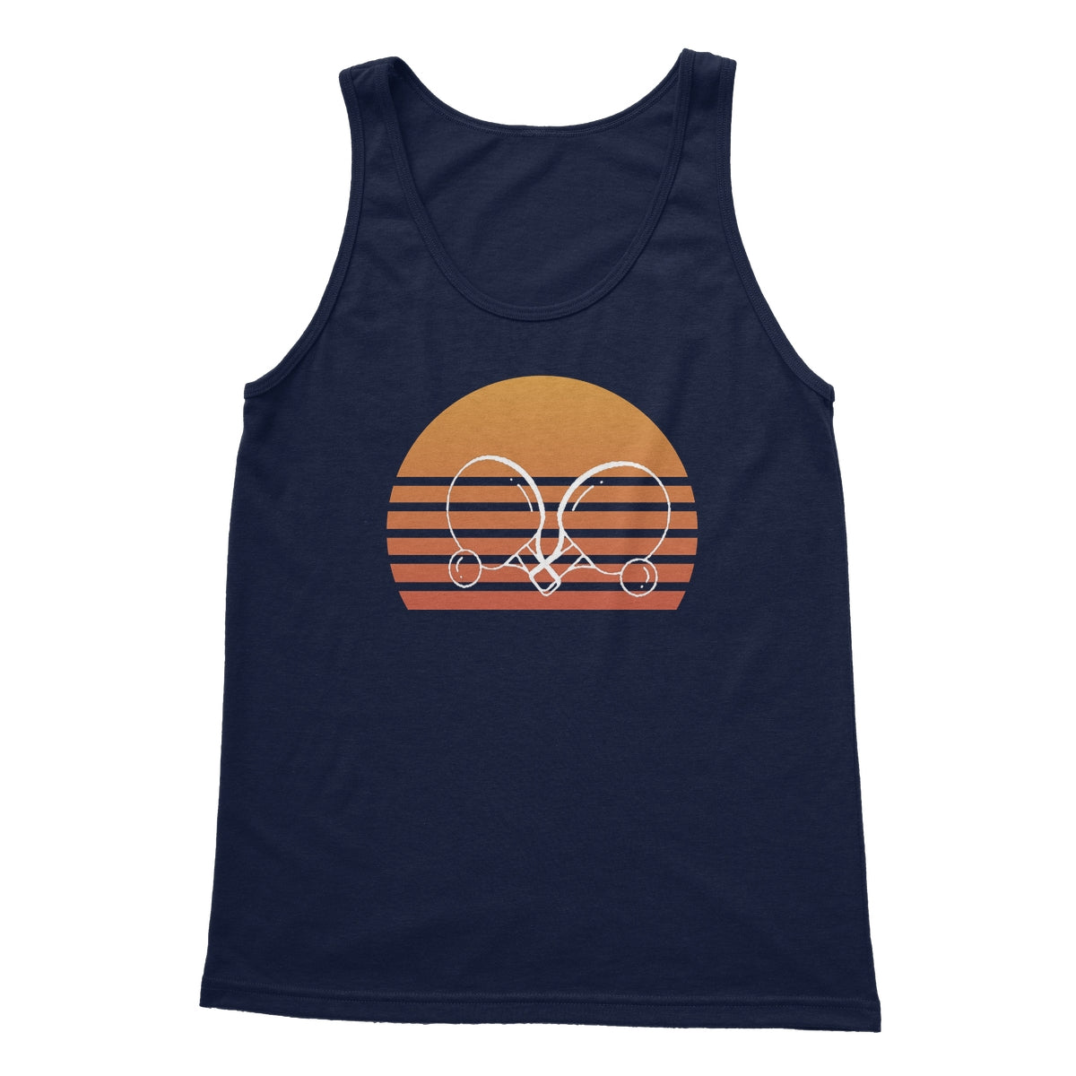 Table Tennis Sunset Tank Top