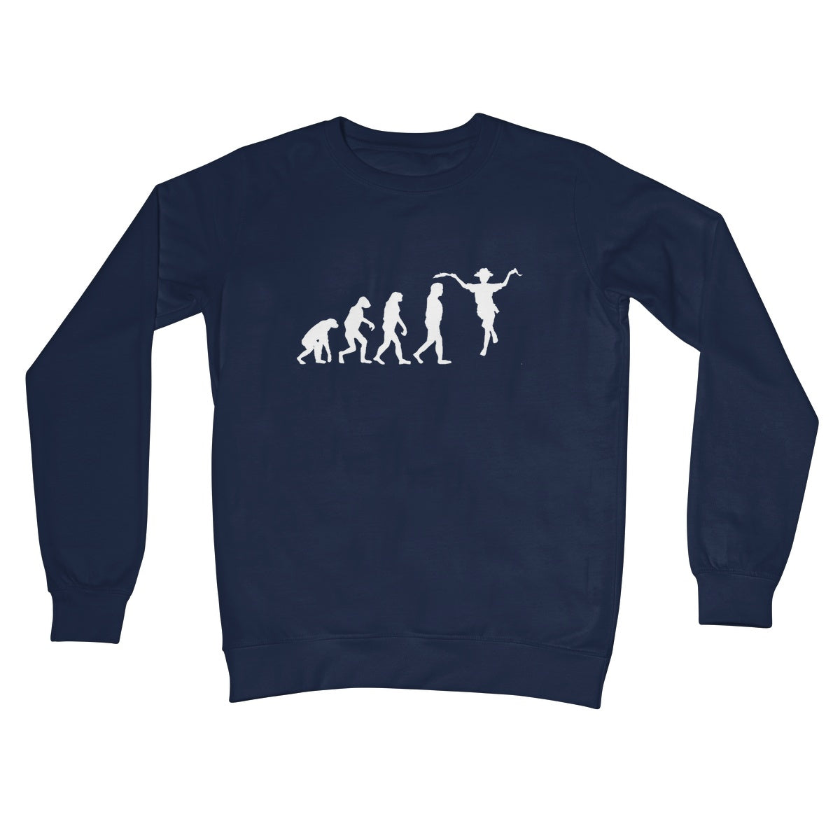 Evolution of Morris Dancers Sweatshirt