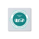 World Concertina Day 2025 Coaster