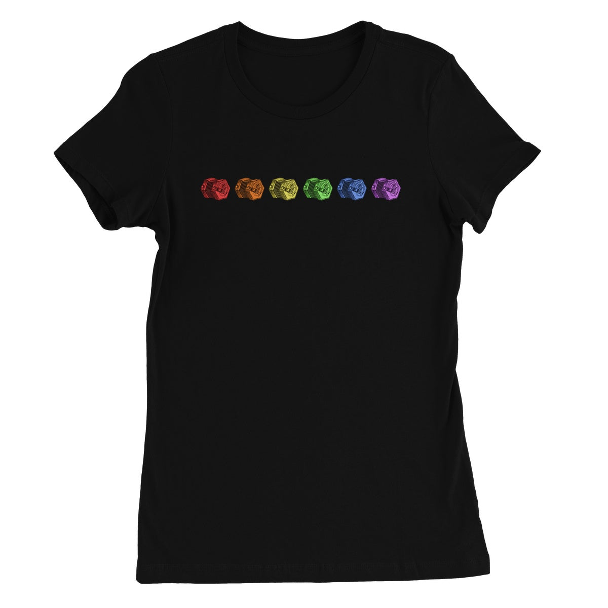 Rainbow Concertinas Women's T-Shirt