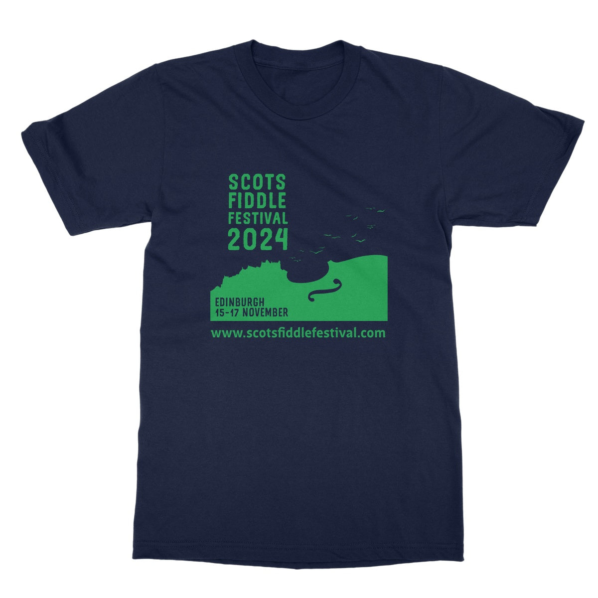 Scots Fiddle Festival 2024 (large logo) T-Shirt