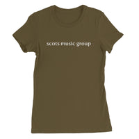 Scots Music Group "long logo" Women's T-Shirt