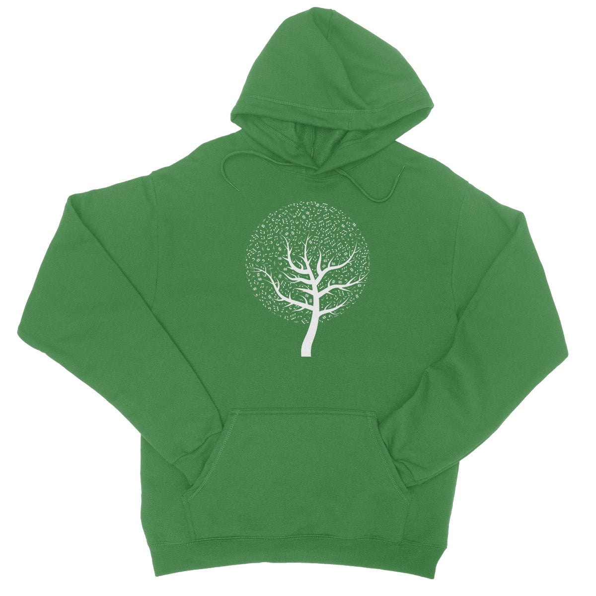 Musical Notes Tree Hoodie