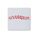 Musical Hearts Stave Coaster