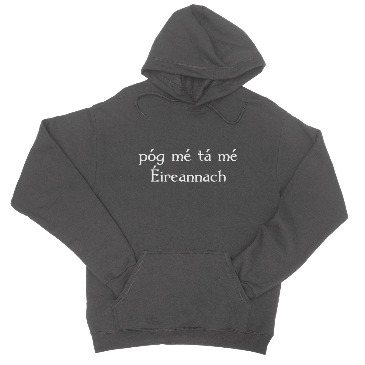 Irish Gaelic "Kiss me I'm Irish" Hoodie