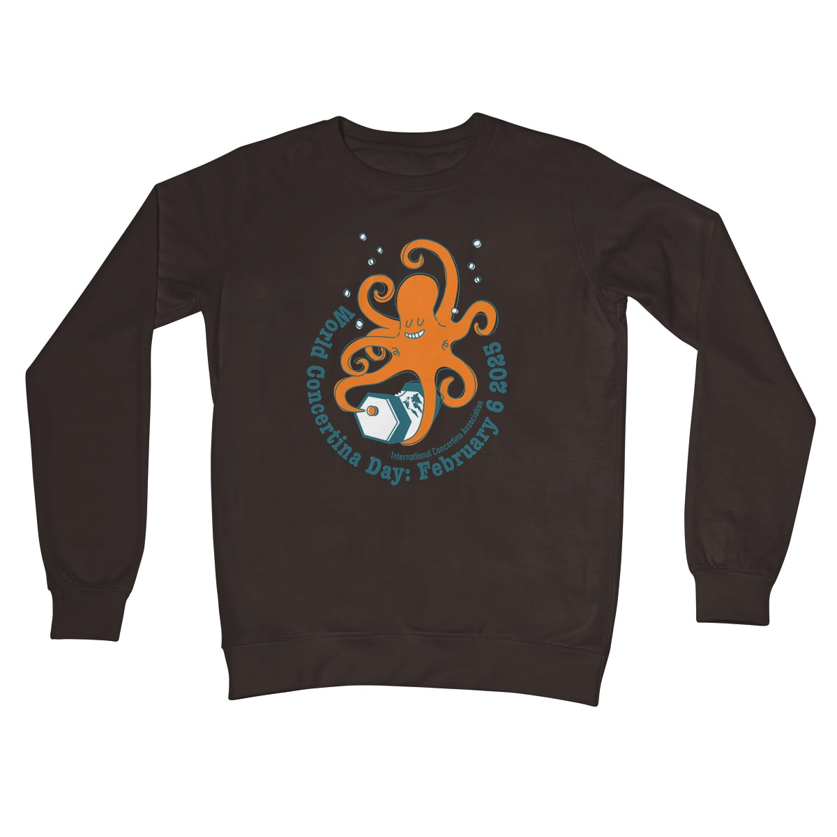 World Concertina Day 2025 Octopus Sweatshirt