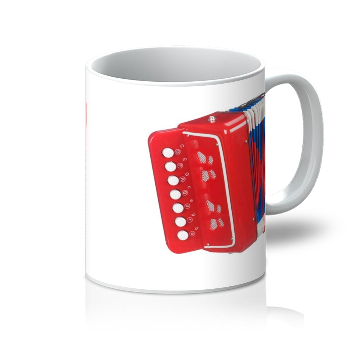 Toy Accordion / Melodeon Mug