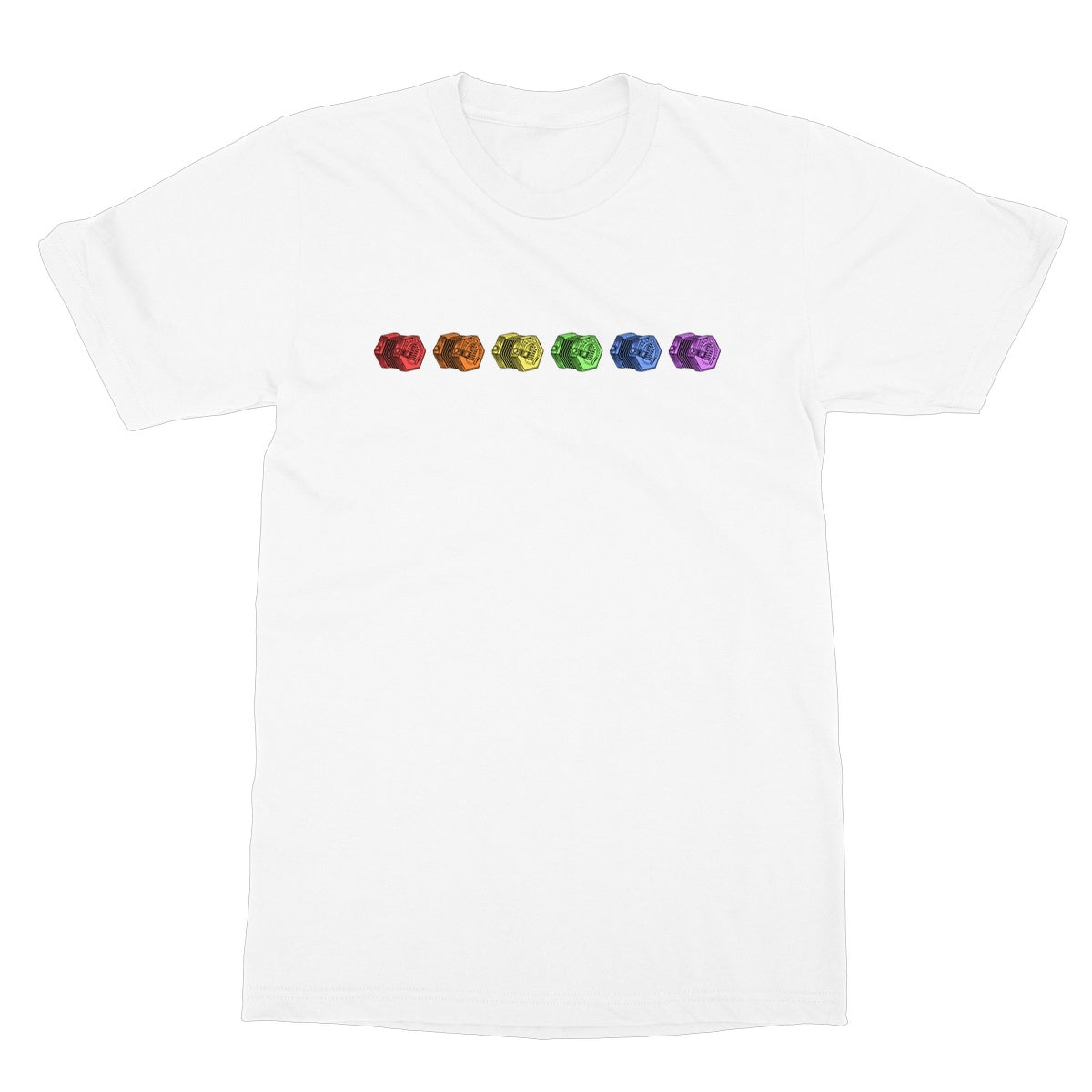 Rainbow Concertinas T-Shirt