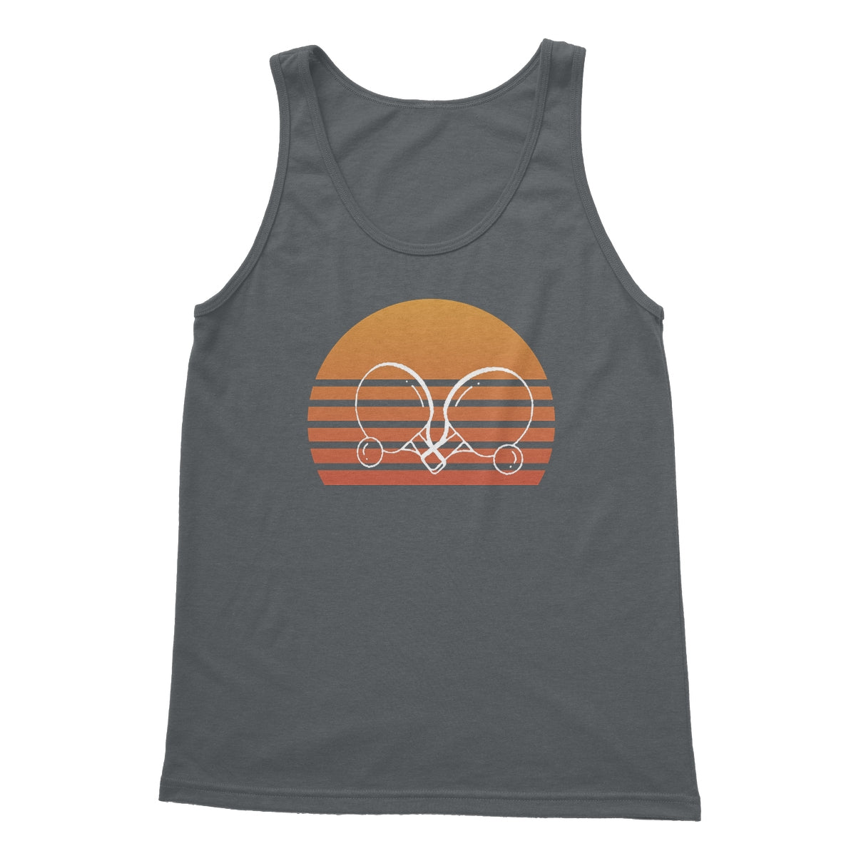 Table Tennis Sunset Tank Top