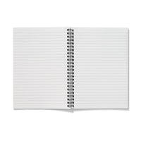 Musical Hearts Stave Notebook