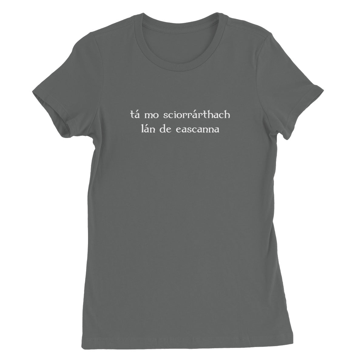 Gaelic - My hovercraft is full of eels Women's T-Shirt