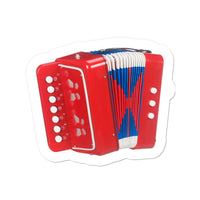 Toy Accordion / Melodeon Sticker