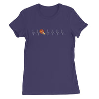 Table Tennis Heartbeat Women's T-Shirt