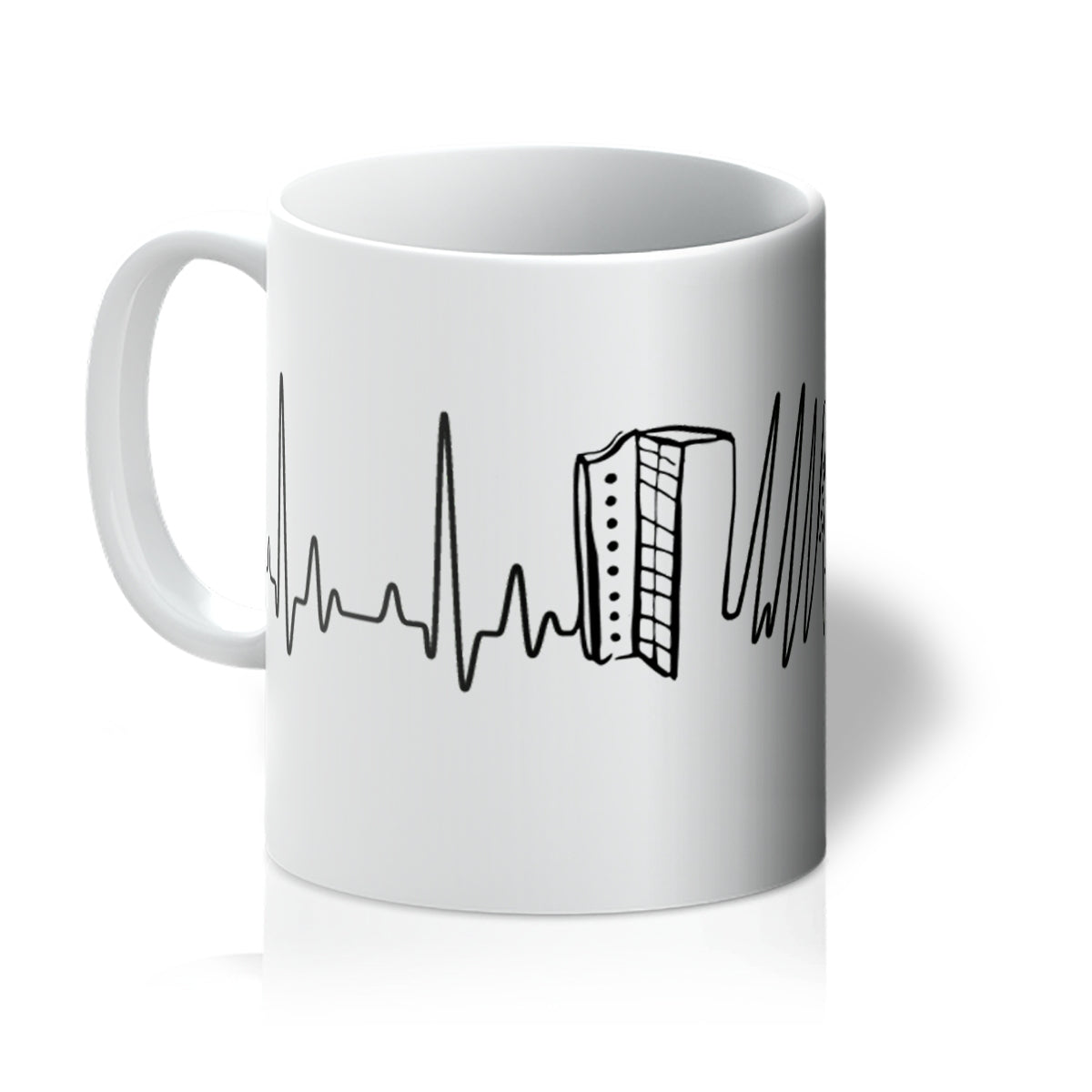 Heartbeat Melodeon Mug