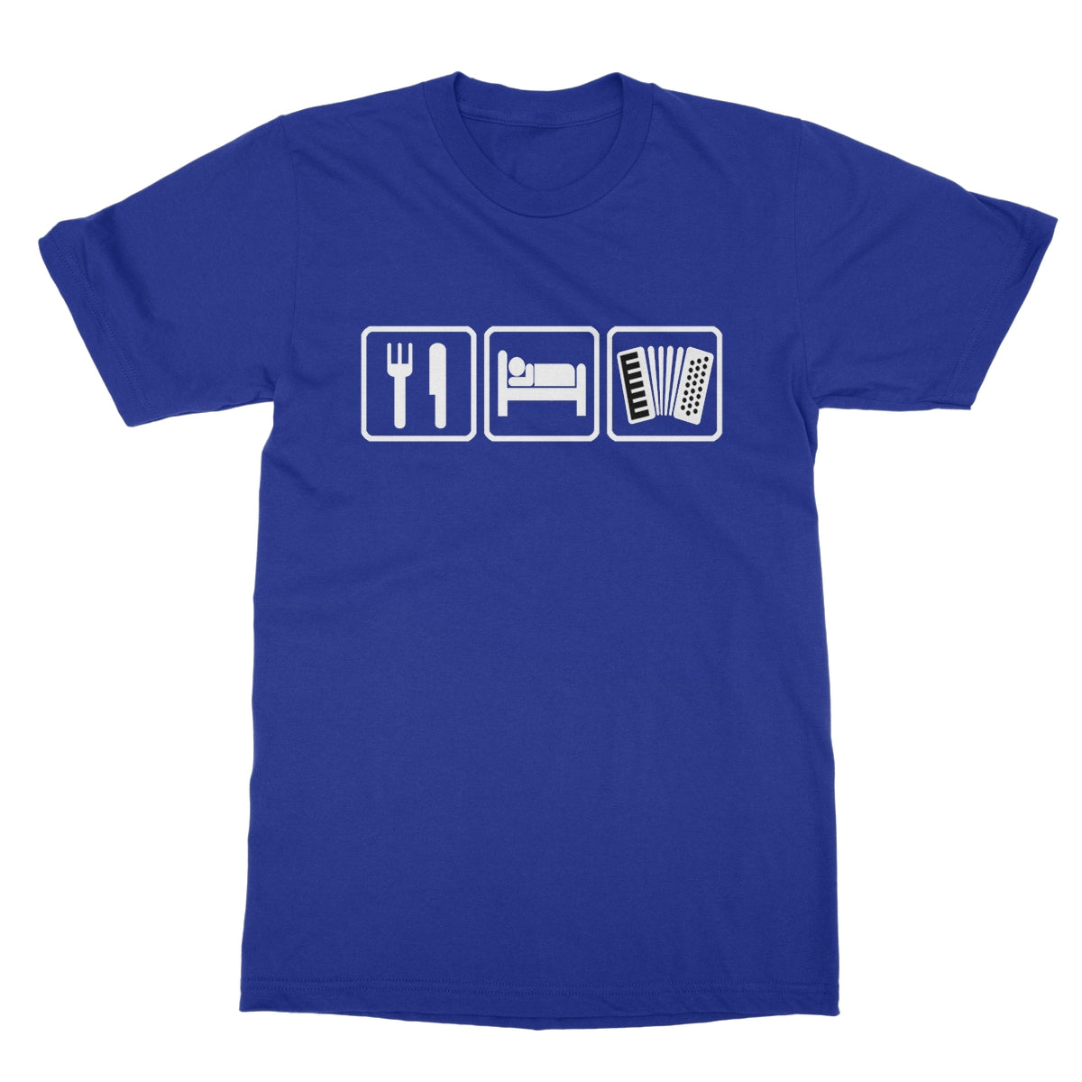 Eat Sleep & Play Accordion T-Shirt