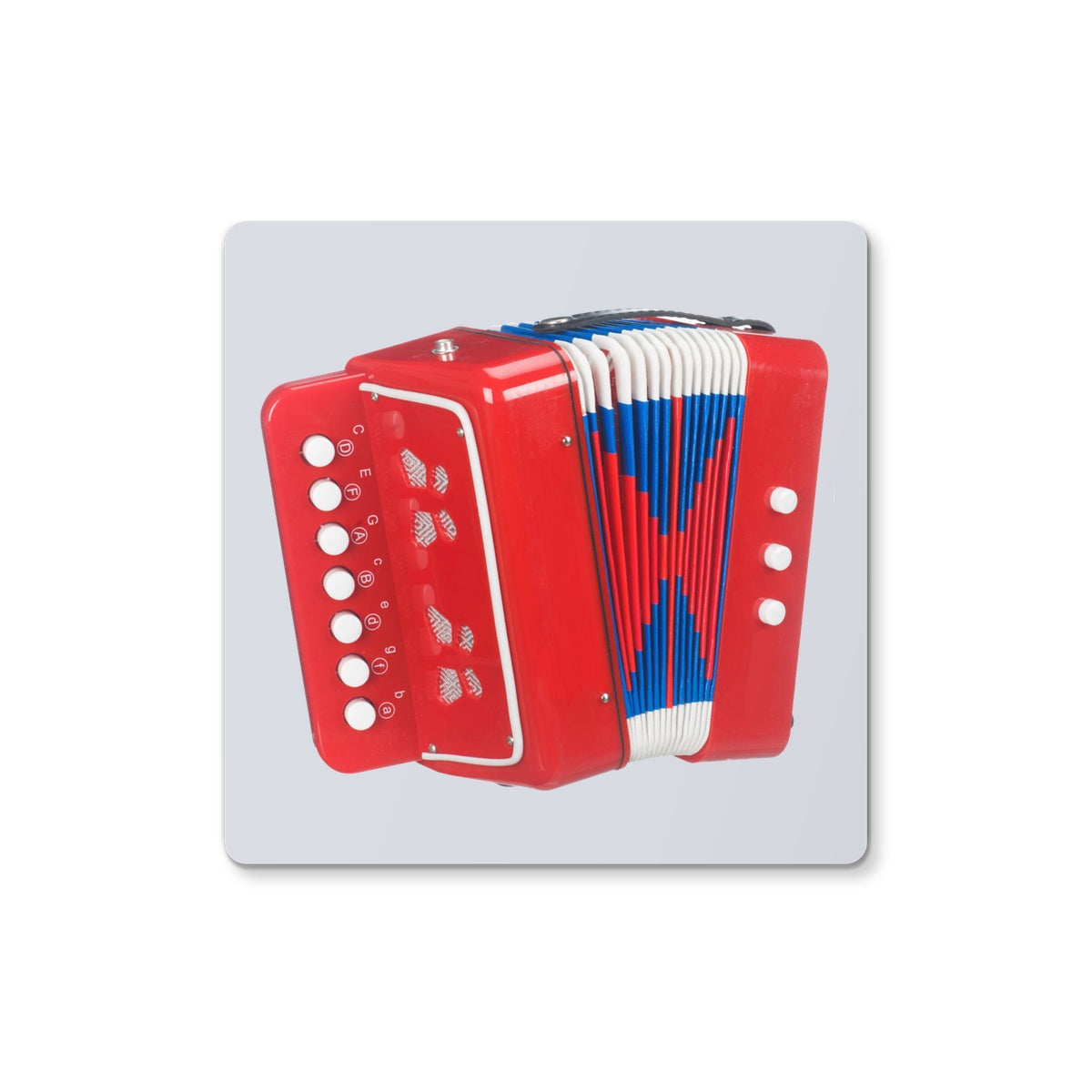 Toy Accordion / Melodeon Coaster