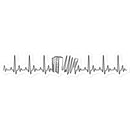 Heartbeat Melodeon Sticker