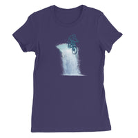 Mountain Bike Waterfall Women's T-Shirt