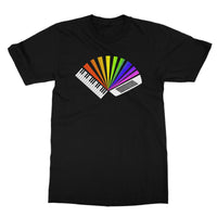 Rainbow Piano Accordion T-Shirt