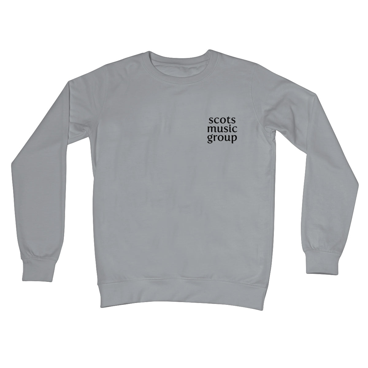 Scots Music Group "small logo" Crew Neck Sweatshirt