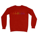 Rainbow Heartbeat Fiddle Sweatshirt