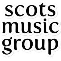 Scots Music Group "small logo" Sticker