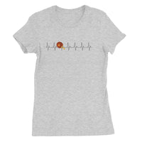 Table Tennis Heartbeat Women's T-Shirt