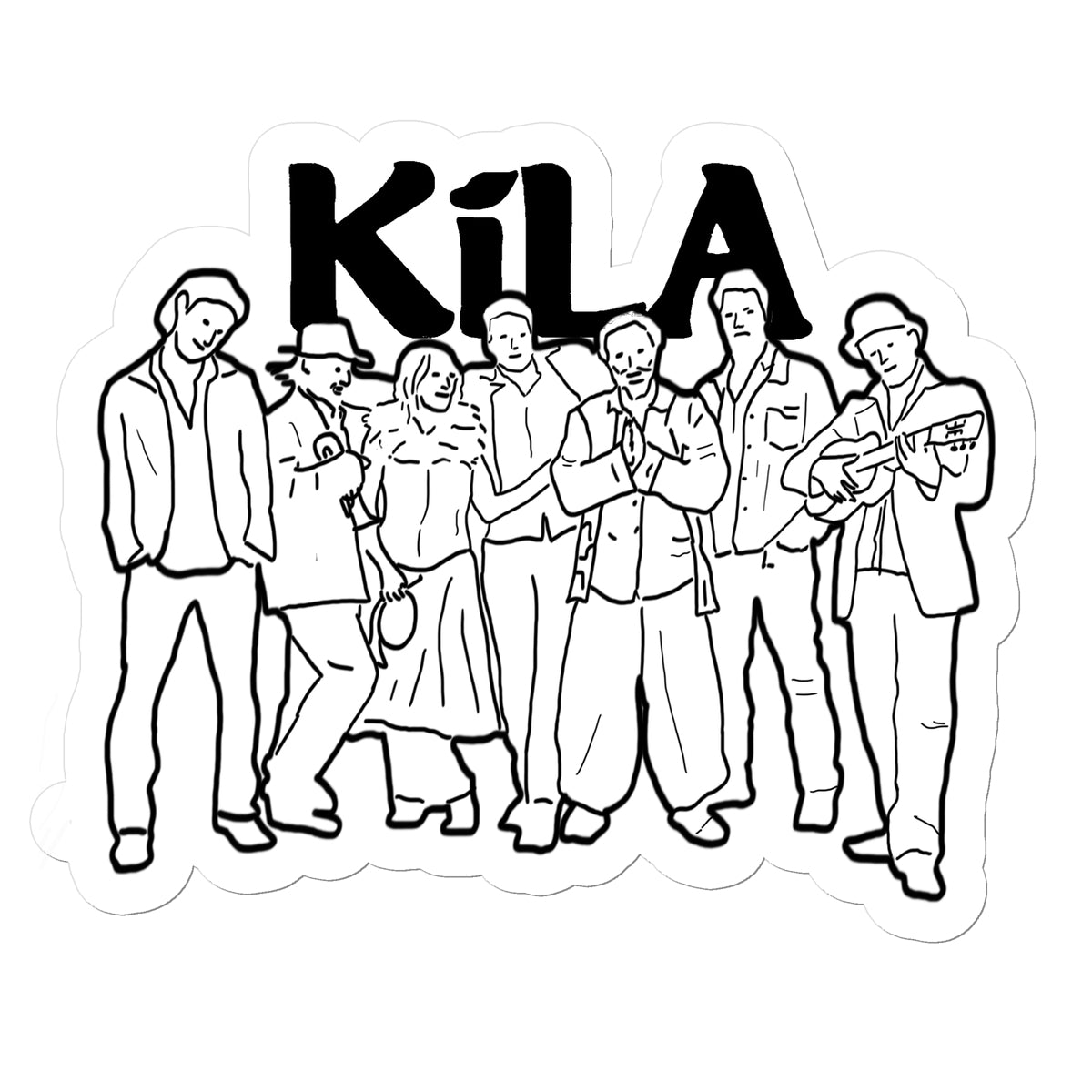 Kila Sketch Sticker