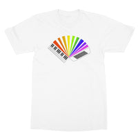 Rainbow Piano Accordion T-Shirt