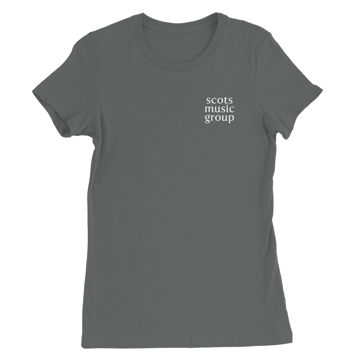 Scots Music Group "small logo" Women's T-Shirt