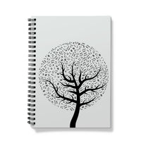 Musical Notes Tree Notebook