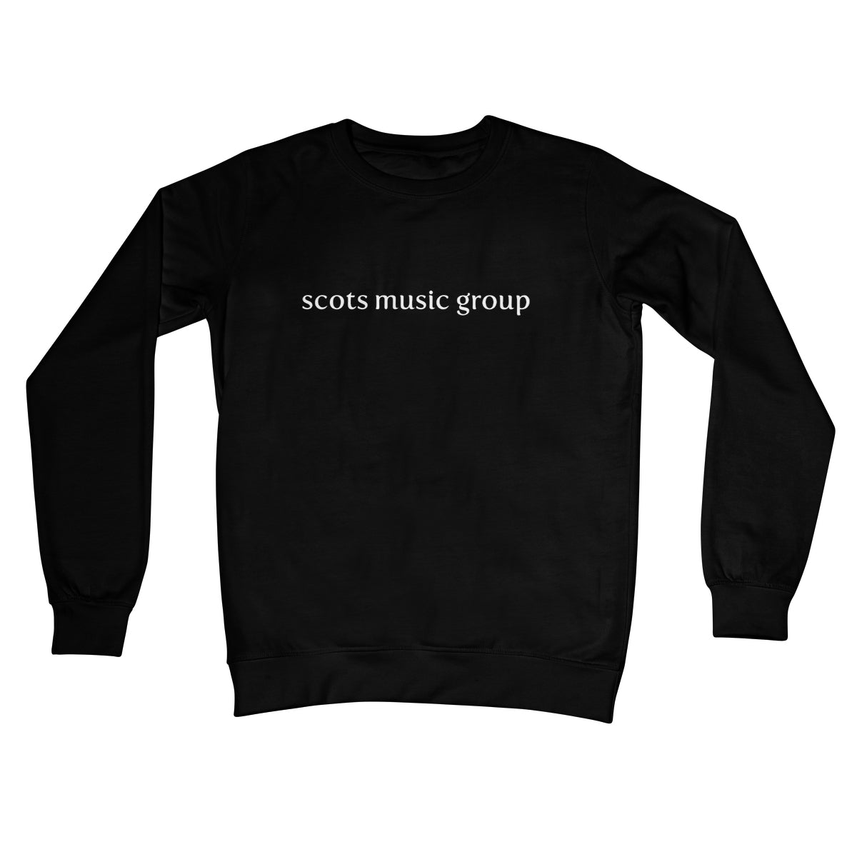 Scots Music Group "long logo" Crew Neck Sweatshirt