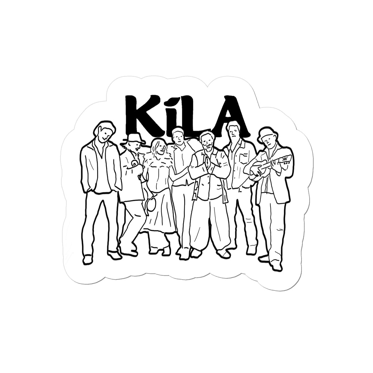 Kila Sketch Sticker