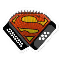 Melodeon Superman Sticker