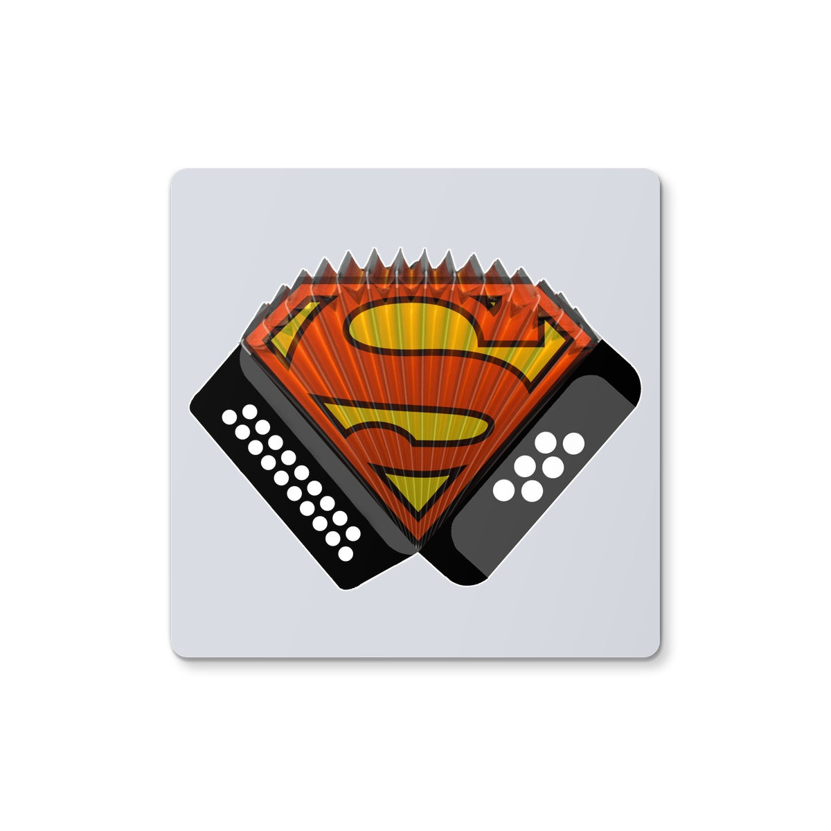 Melodeon Superman Coaster