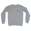 Rainbow Heartbeat Fiddle Sweatshirt