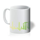 Rainbow Heartbeat Melodeon Mug