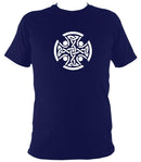 Celtic Round T-shirt - T-shirt - Navy - Mudchutney