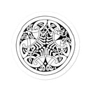 Traditional Celtic Birds Sticker