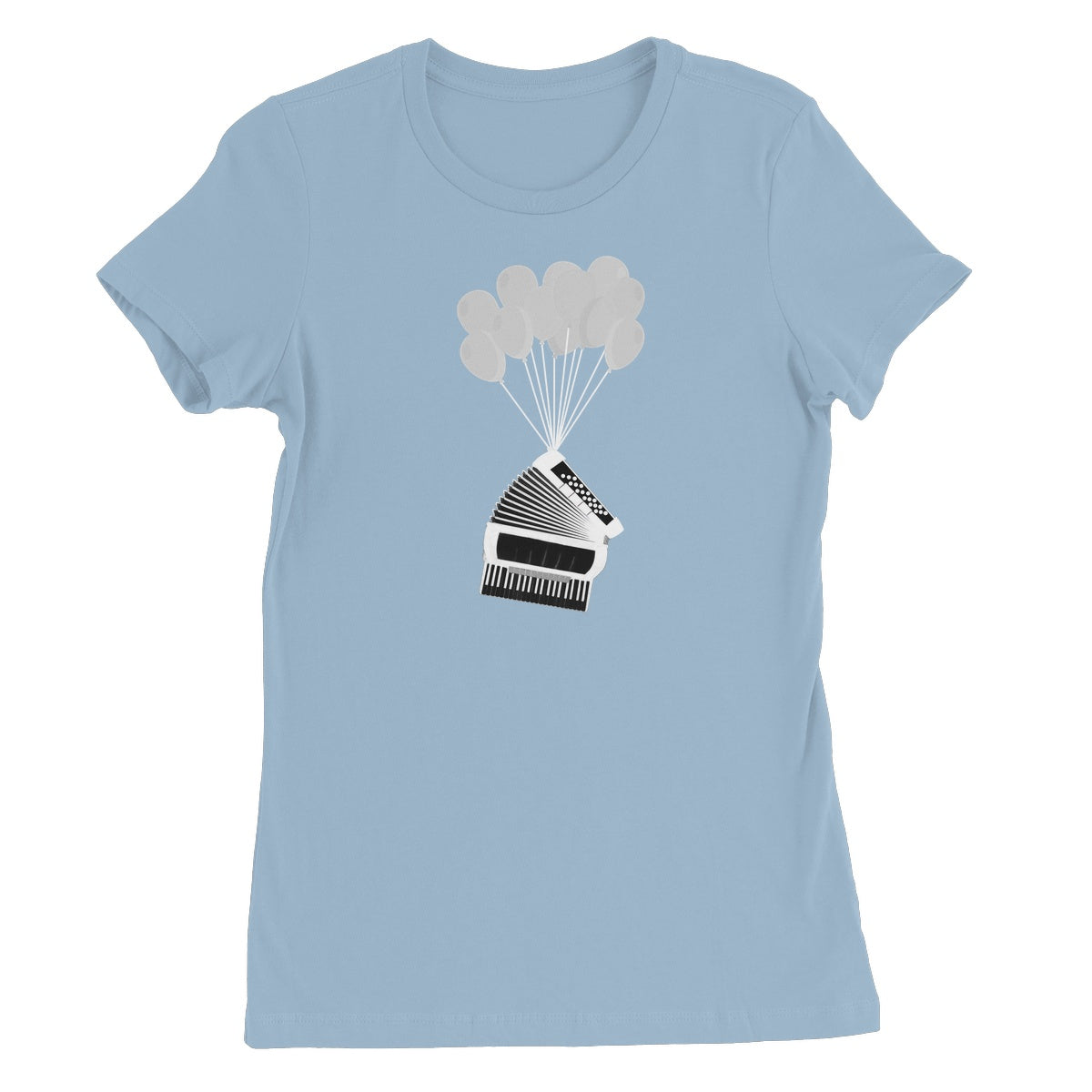 Banksy Style Accordion Women's T-Shirt