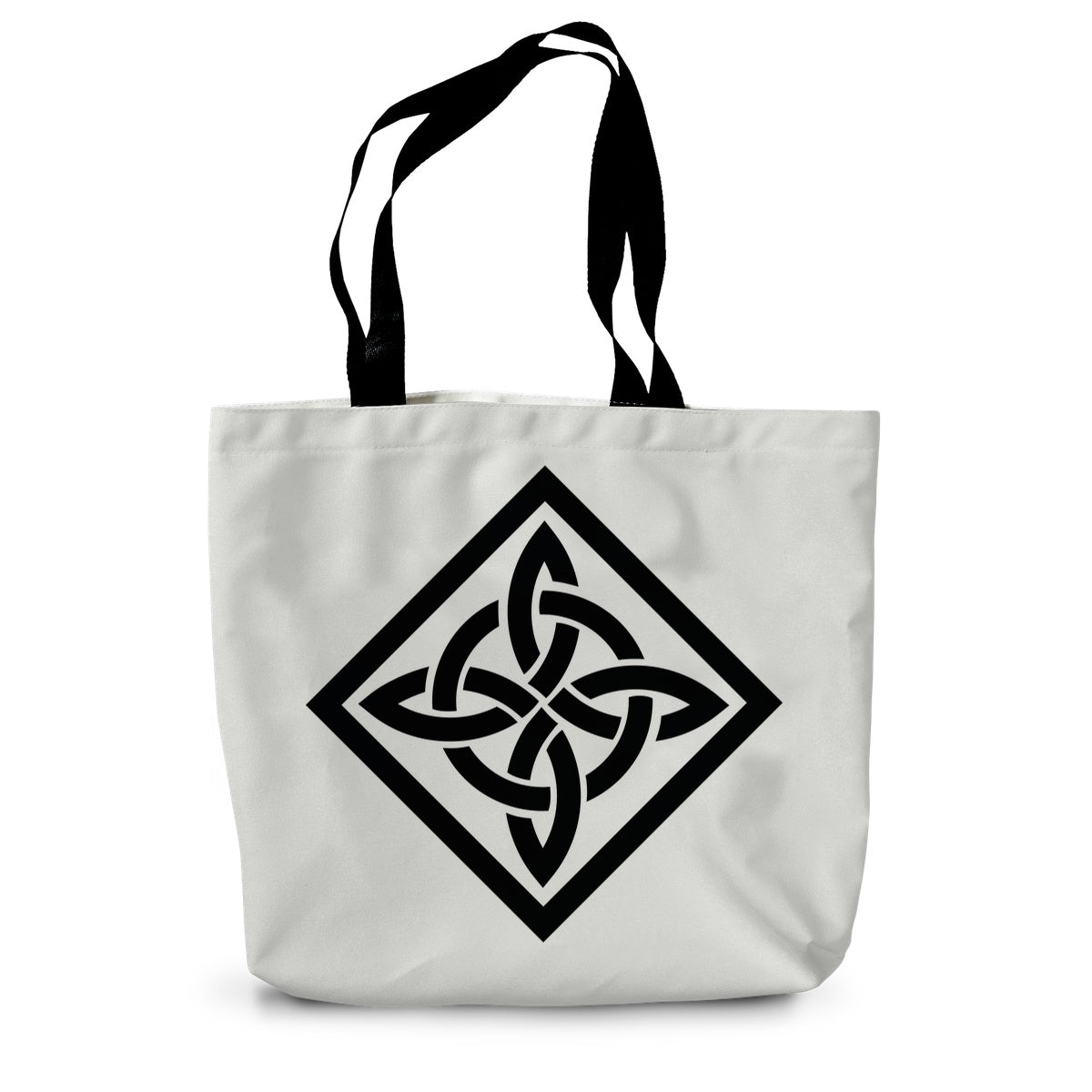 Celtic Diamond Canvas Tote Bag