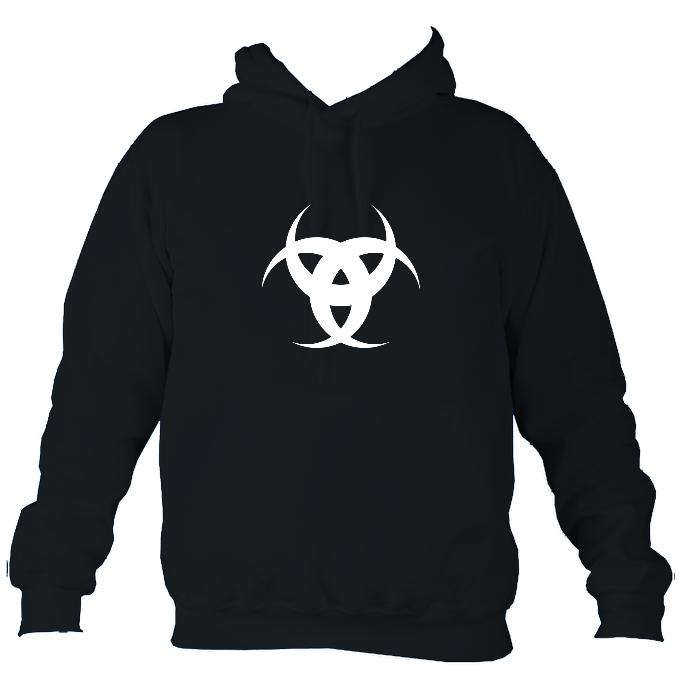 Tribal 3 Moons Hoodie-Hoodie-French navy-Mudchutney