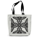 Complex Celtic Cross Canvas Tote Bag