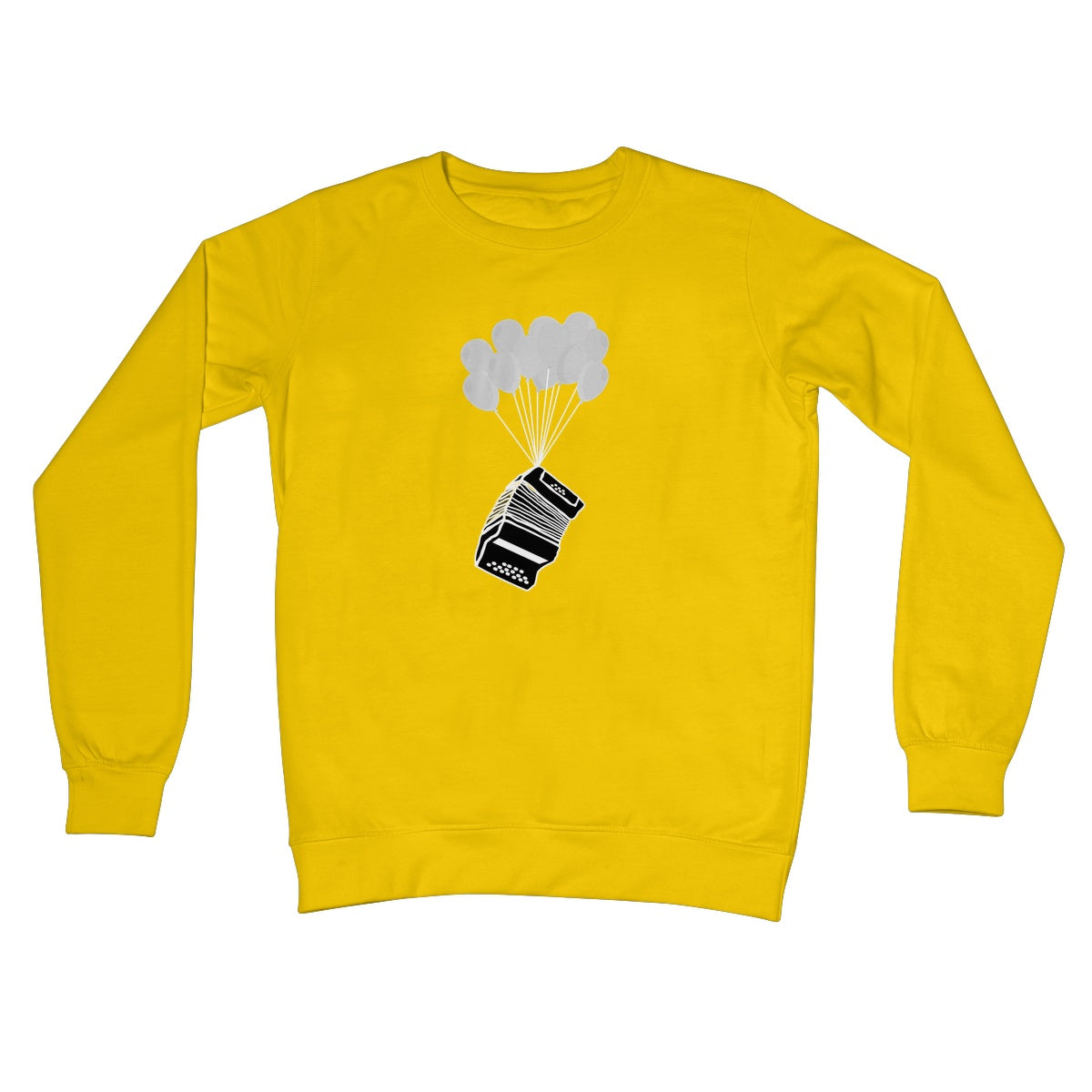 Banksy Style Melodeon Sweatshirt