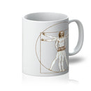 Da Vinci Vitruvian Man Concertina Mug