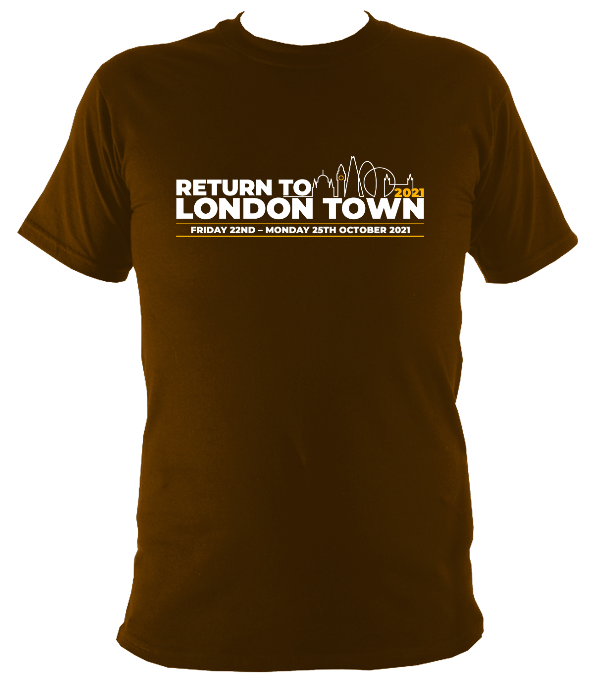 Return to London Town Festival 2021 T-shirt