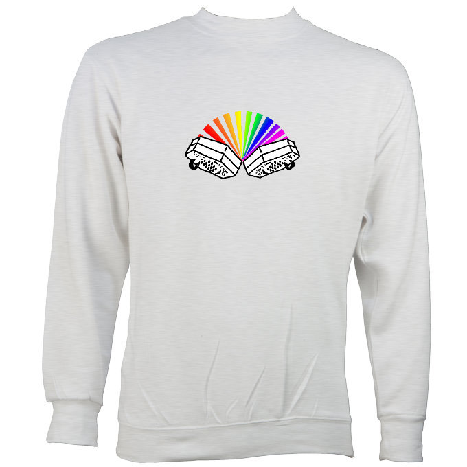 Rainbow Concertina Sweatshirt